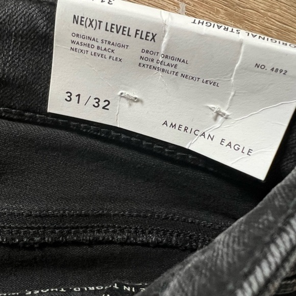 American Eagle Men's Original Straight Jeans size 31x32 - Picture 7 of 8